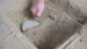 Опоры для лаг  Деревянный пол Installation of supports for floor