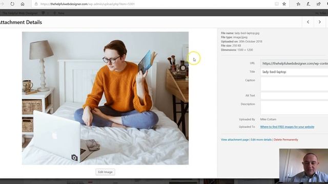 Adding an 'Alt' tag to images in WordPress смотреть онлайн