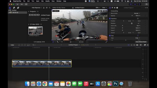 How to Crop Video and Pictures in Final Cut Pro X смотреть онлайн