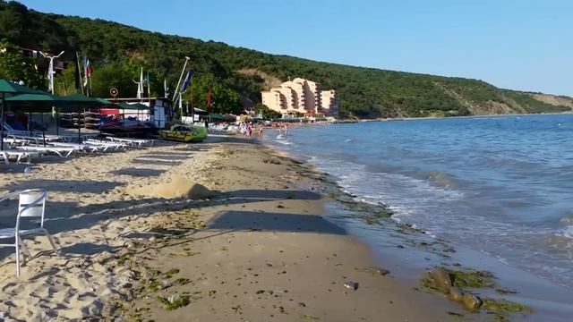 Отель Роял Парк (Елените, Болгария). Аквапарк. Море. Вид из номера отеля смотреть онлайн