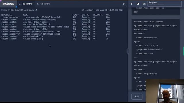How to use Calico BGP for multi cluster (cluster-mesh) setup in the cloud смотреть онлайн