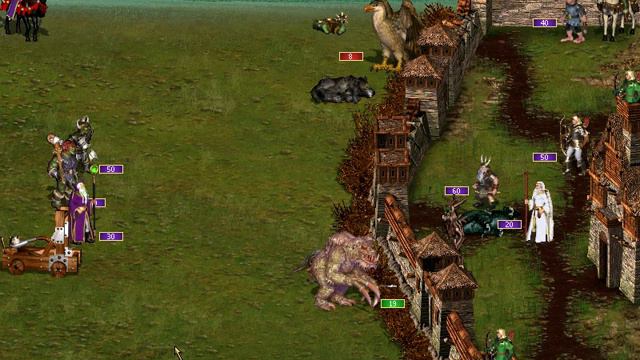 Heroes Of Might And Magic III: Mythology Mod - Saruman Vs Galadriel