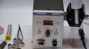 паяльный фен 858D, паяльная станция