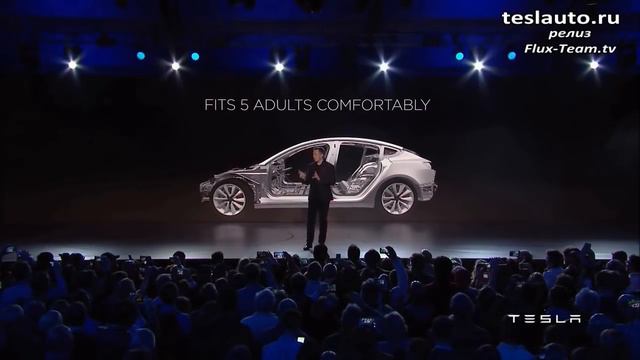 Смотрим Презентацию Tesla Model III. Будущее уже сейчас!