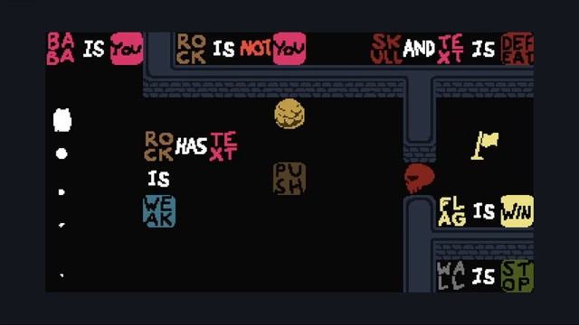 Baba Is You, but it's alphabet soup again for some reason... (Alphababa Soup: Overworld Continued : смотреть онлайн