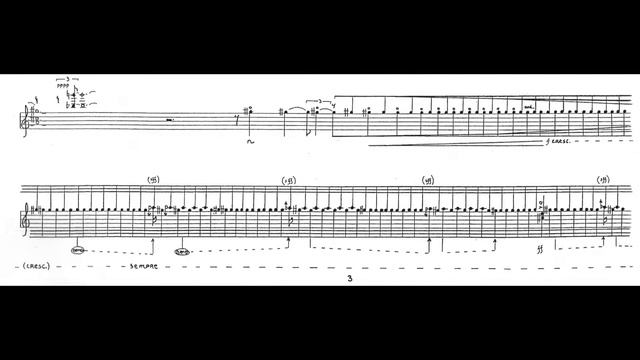 Petros Ovsepyan - Now the Shadow of the Pillar… Part I for Guitar (1996) [Score-Video] смотреть онлайн
