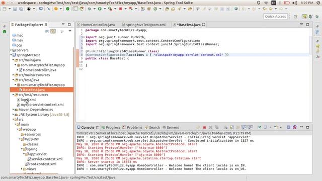 Configure MockMvc Junit test for Spring Projects | Integration Testing in Spring | JAVA - Part:- 1 смотреть онлайн