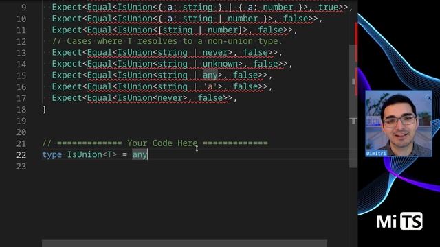 Hello World - TypeScript Type Challenges #13 [WARM] смотреть онлайн