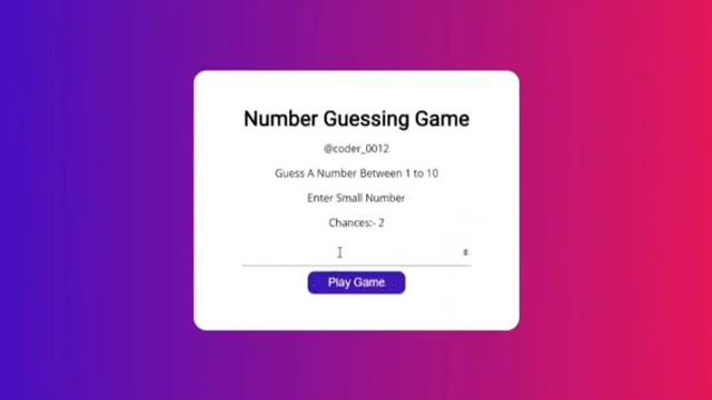Number Guessing Game смотреть онлайн