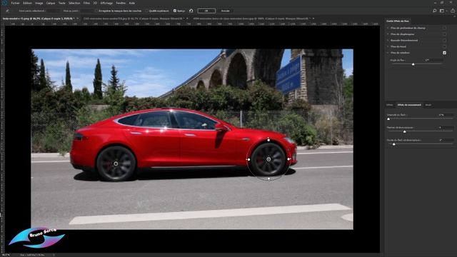 TUTORIEL PHOTOSHOP CC 2018..FLOU DE ROTATION смотреть онлайн