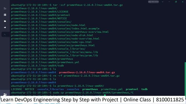 Grafana & Prometheus Monitoring & Alerting Part 2 | Prometheus Server Configuration | 8100011825 смотреть онлайн