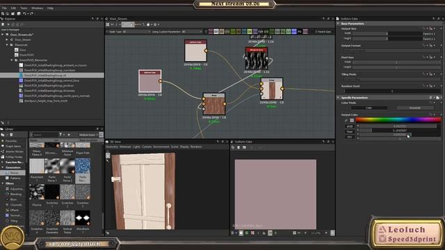 Modeling with Leoluch : Текстуринг реализма с Substance Designer смотреть онлайн