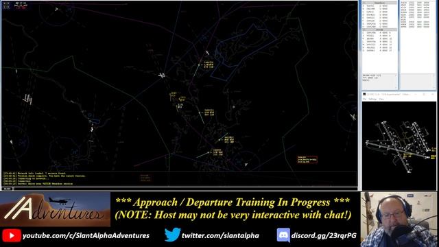 [ VATSIM ATC TRAINING ] continuing APP/DEP training at virtual Potomac TRACON! смотреть онлайн