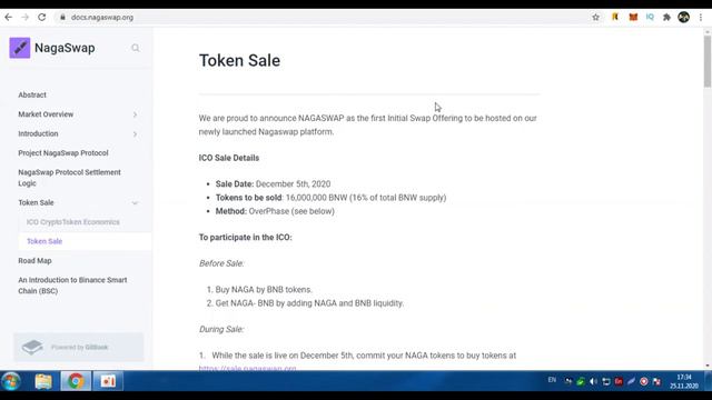 NAGASWAP AIRDROP - Получите 100 BNW Tokens / BSC / Криптовалюта бесплатно / Crypto Free / Defi смотреть онлайн