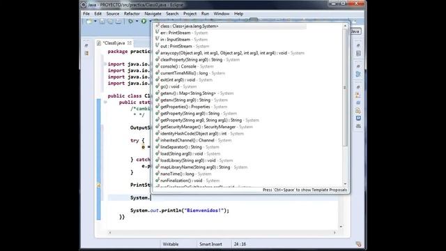 Cambiar la salida, PrintStream, FileOutputStream смотреть онлайн