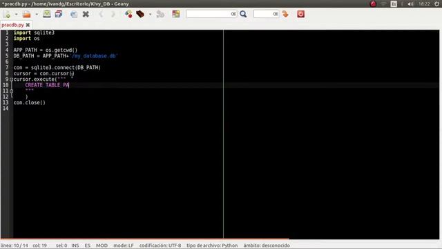Base de datos portable python + SQLite3, crear una DB смотреть онлайн