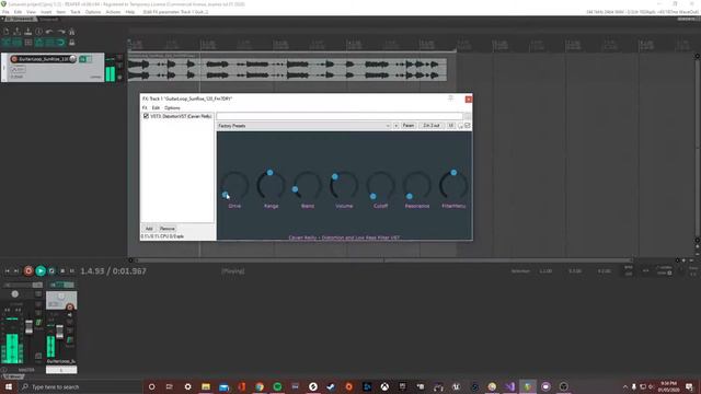 Distortion and Low Pass Filter VST смотреть онлайн