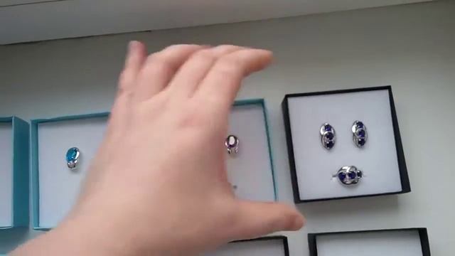 КРАСОТА! Серебро, серьги с кварцем и фианитами от DEL'TA ! ПРОДАЖА. смотреть онлайн