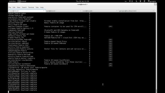 Docker demo on RHEL 7 (George Magklaras) смотреть онлайн