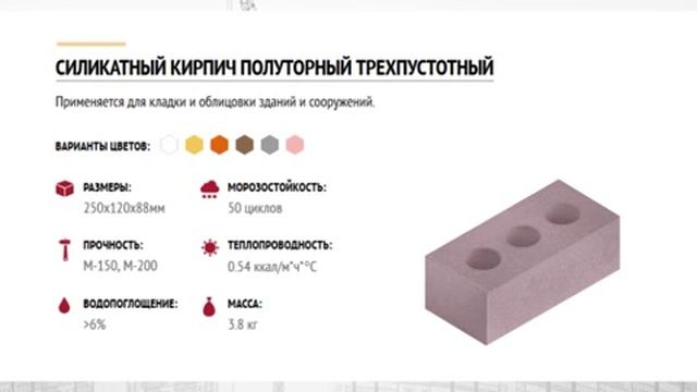 Борский силикатный завод - силикатные блоки, силикатный кирпич смотреть онлайн