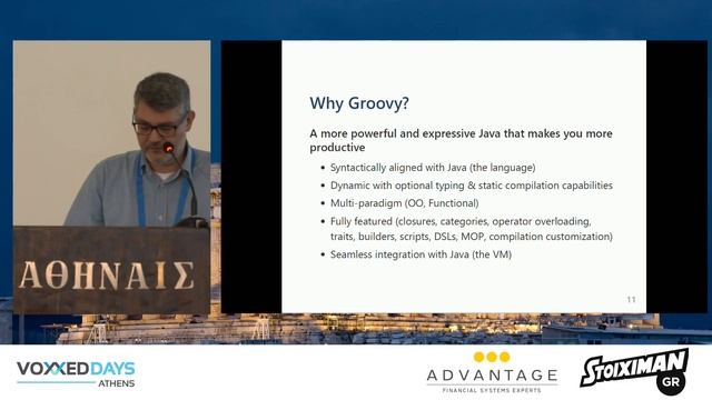 Voxxed Athens 2017 :: Evolving a batch program analysis framework into a scalable WS with Groovy смотреть онлайн
