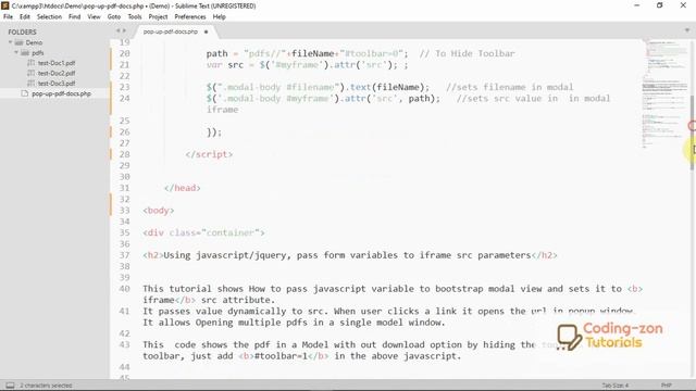 Opening PDF in Bootstrap popup modal смотреть онлайн