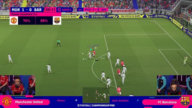 EFootball™ | MANCHESTER UNITED VS FC BARCELONA | EFootball™ Championship Pro 2023 Matchday 1 #2