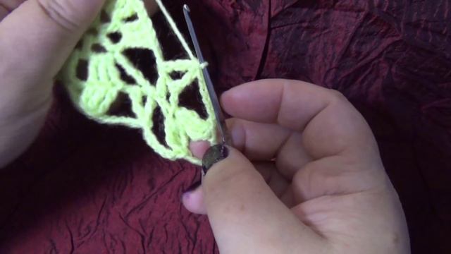 Украшение для ног крючком. МК. смотреть онлайн