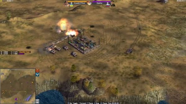 РАВНЫЕ ГЕНЕРАЛЫ: Тактика решает все [Generals Zero Hour] TOP REPLAY