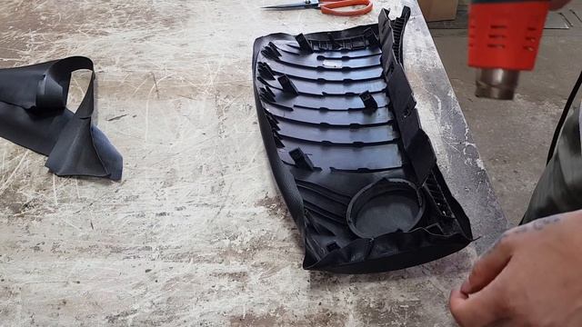 Перетяжка вставка в термовинил на Шевроле Круз. смотреть онлайн