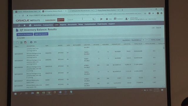 Day3 Part11 Oracle Training Inventory Module смотреть онлайн