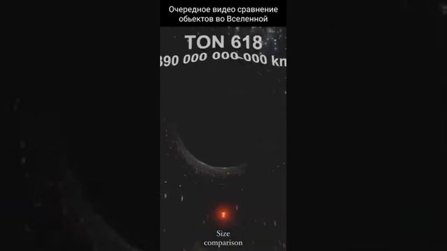 размеры объектов во вселенной смотреть онлайн