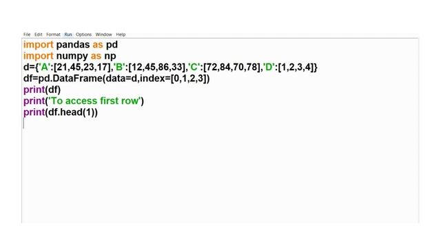 Class 12 Informatics Practices - Python Pandas | head( ) function смотреть онлайн