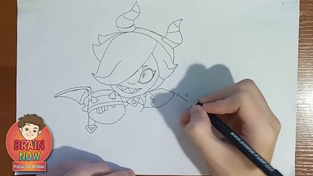 Как нарисовать Малифисенту / Трикси Коллет Бравл Старс | Рисунок | Draw Trixie Colette Brawl Stars смотреть онлайн