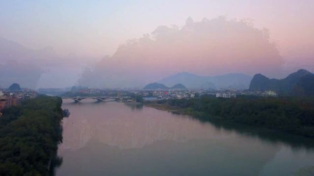 Guilin City 🇨🇳 桂林 , China [in 4K/HD Quality] смотреть онлайн