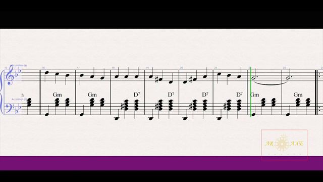 Ніч Яка Місячна / Nich Yaka Misyachna (What a Moonlit Night) / Accordion Sheet Music смотреть онлайн