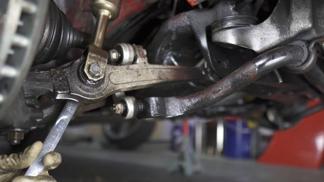 Audi B5 S4 Upper and Lower Control Arm Install смотреть онлайн