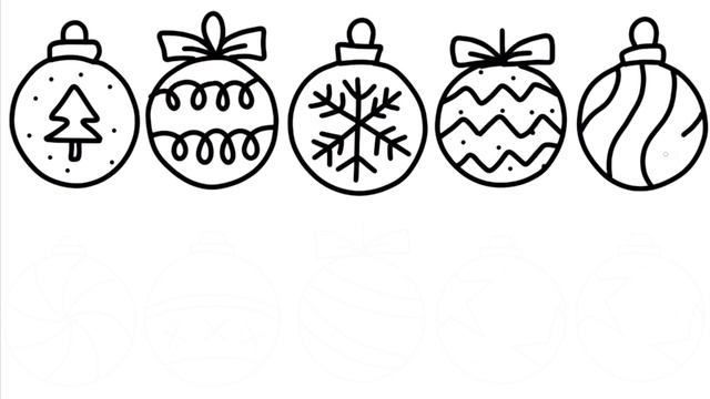 Christmas Doddle Drawing Easy |Merry Christmas Drawing |Christmas Tree,candy Drawing |doddle Drawin