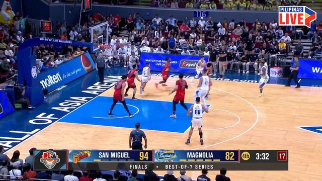 Joseph Eriobu pulls through for Magnolia in 4Q | PBA Season 48 Commissioner’s Cup смотреть онлайн