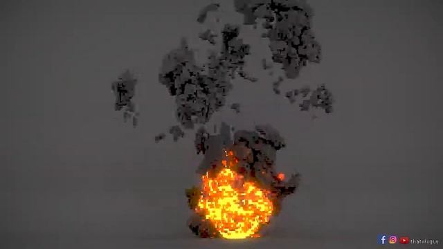 Houdini & After Effects | Pyro Voxel Explosion смотреть онлайн