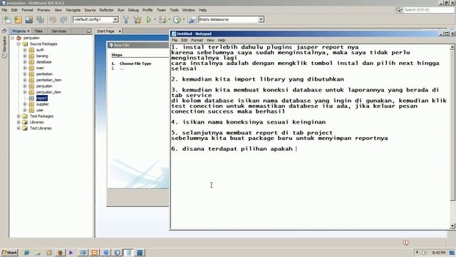 membuat report menggunakan jasperreport di java netbeans смотреть онлайн