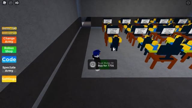 СОЗДАЛ АРМИЮ НУБОВ - Roblox Noob Army Tycoon смотреть онлайн