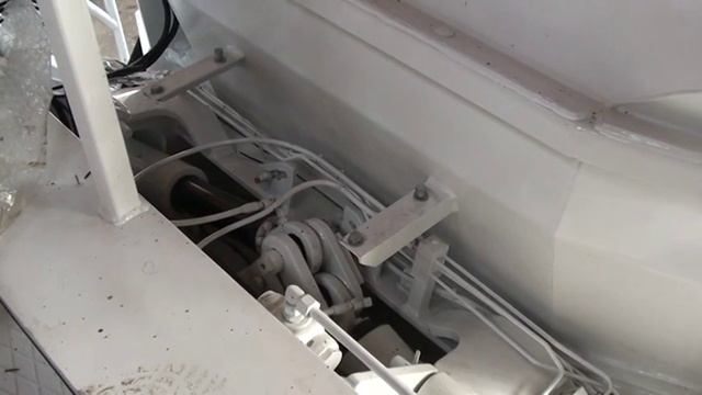 линейный бетононасос (БНЛ) «CityPump» на шасси KAMAZ 43253 (Евро-4), работа гидроцил. смотреть онлайн