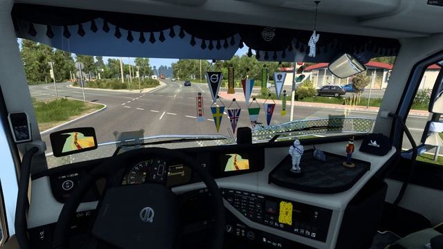 ETS2 1.46 | Volvo FH Globetrotter Euro 6 | ?? Vyborg- ?? Kotka 252km (Ierburi proaspete 5t) смотреть онлайн