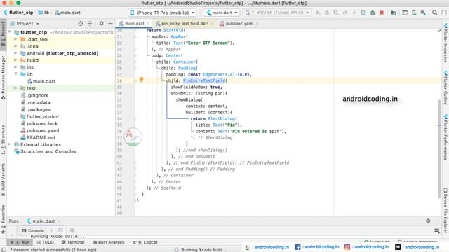 Flutter OTP Screen Implementation tutorial | Source code in description | flutter coding смотреть онлайн