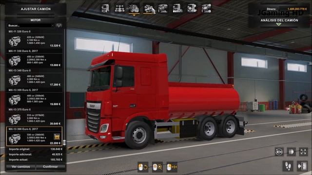 [ETS2 v1.43] DAF XF Euro 6 Tank смотреть онлайн