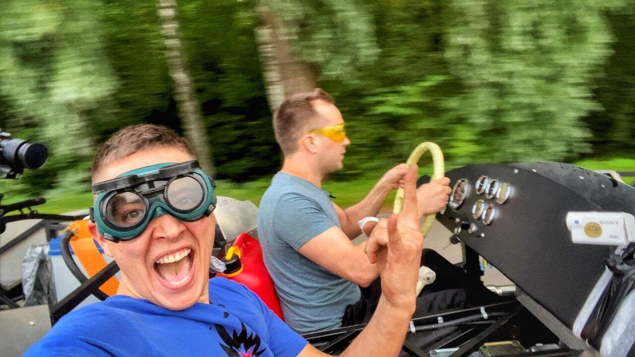 Первый выезд SHELBY COBRA на 12 день сборки. смотреть онлайн