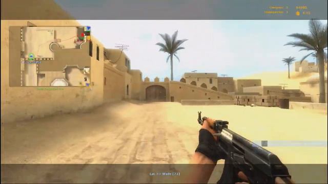 Как я с ботами играл в CS:S ( :D ) смотреть онлайн