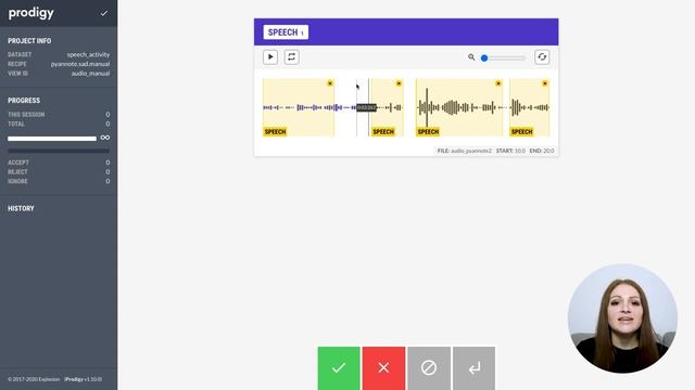 PRODIGY v1.10: Dependencies, relations, audio, video, extended NER and image annotation & lots more смотреть онлайн