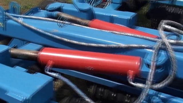 Каток КЗК-10. Грудобой широкого захвата. смотреть онлайн